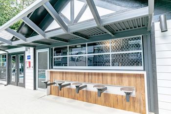 Clubhouse exterior