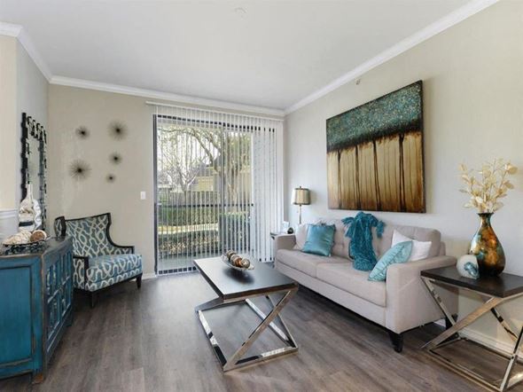 Arlington apartment for rent - Living Room at Franciscan of Arlington, Texas