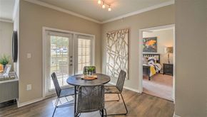 Mansfield apartment for rent - Dining Room Area with kitchen at The Atlantic Mansfield, Mansfield