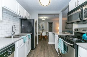 Duluth apartment for rent - Kitchen at The Atlantic Howell Station, Duluth, GA, 30096