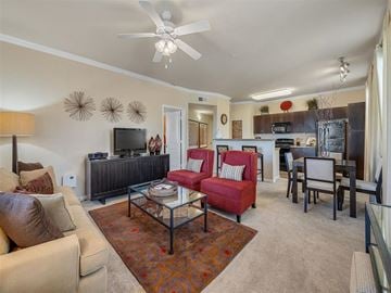 Phoenix apartment for rent - a living room with a couch and a table