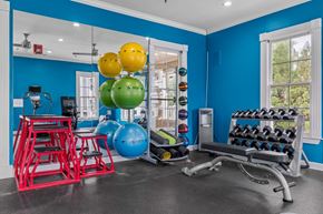 Atlanta apartment for rent - the gym at the house