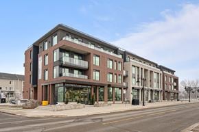 Stittsville apartment for rent - A multi-story building with the name "SHOWGROUND" on the front.