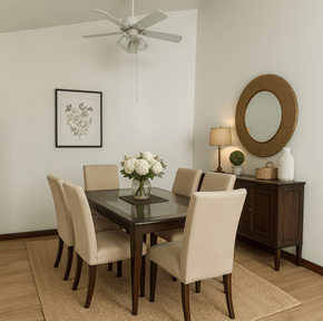 Novato apartment for rent - Dining Room at Hill Valley, California