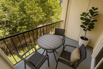 Private patios