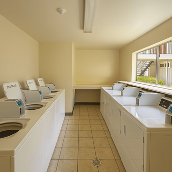 2X on-site laundry rooms
