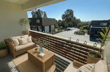 Private patio and/or balcony
