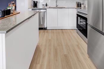 Luxury vinyl plank flooring