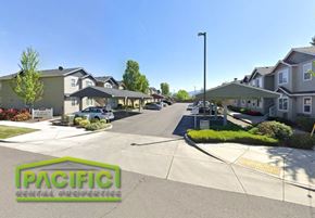 Medford apartment for rent - an empty street with houses on both sides of it