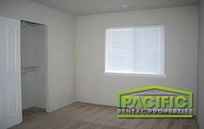 Medford apartment for rent - the interior of a room with a closet and a window