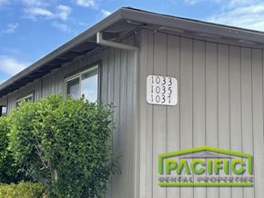 Medford apartment for rent - a building with a sign on the side of it