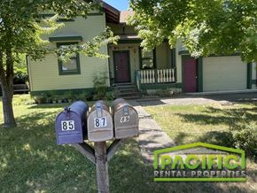 Ashland apartment for rent - a row of mailboxes in front of a house