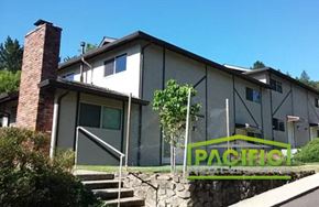 Ashland apartment for rent - the front of a house with a sign that reads pacifico