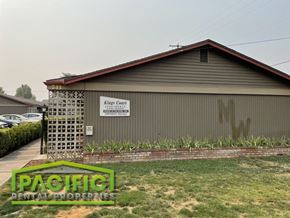 Medford apartment for rent - a building with a sign on the side of it