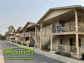 Medford apartment for rent - a row of apartments with stairs and balconies