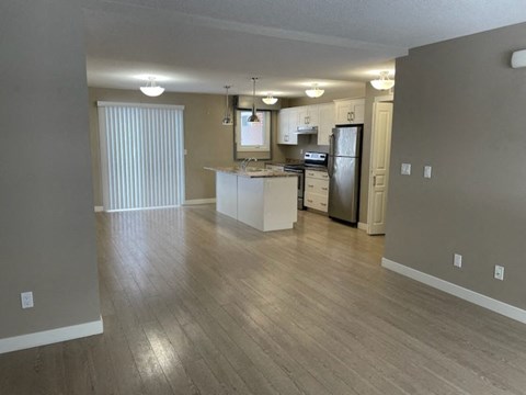 Floor plan for 1 bed, 1 bath, 918 sqft