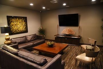 Spokane apartment for rent - a living room with couches and a coffee table