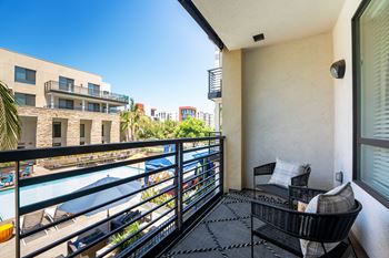 Pool views and park views