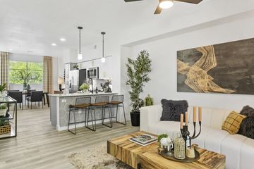 Glendale apartment for rent - a living room with a couch and a table