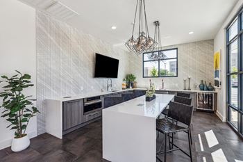 Resident clubhouse with tap cold brew
