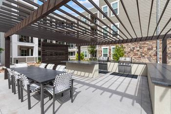 Bbq grilling stations and picnic area