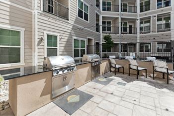 Gourmet bbq grilling stations