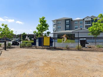 On-site dog park