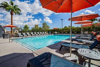 24-Hour swimming pool and sundeck