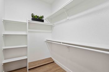 Oversized closets