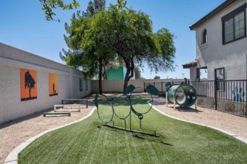 On-site dog park