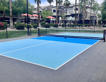 Pickleball court