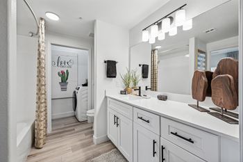 In-home full size washer and dryer