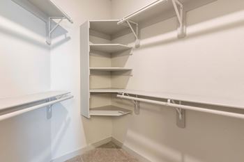 Oversized closets