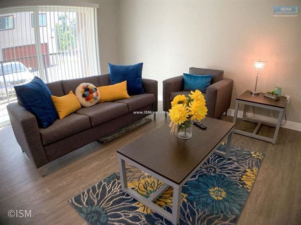 Chico apartment for rent - Living Room at The Edge, Chico, 95928