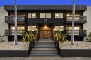 Los Angeles apartment for rent - The Alex Main Entrance