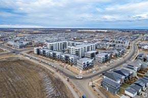 Edmonton apartment for rent - Aerial Community View at The Pointe at Riverview, Alberta
