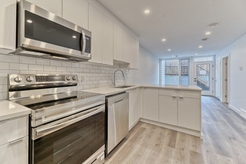 Floor plan for 1 bed, 1 bath, 600 sqft