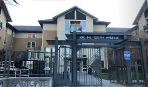 Portland apartment for rent - a house with a gate in front of it