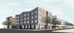 Portland apartment for rent - Rendering of Beacon-Glisan Landing.