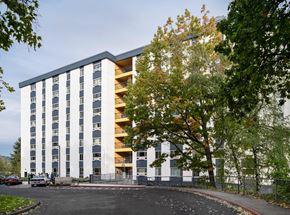 Milwaukie apartment for rent - the building in which the apartment is located