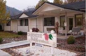 Cashmere apartment for rent - a house with a sign in front of it