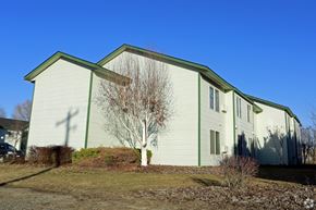 Sunnyside apartment for rent - a green and white house with a tree in front of it