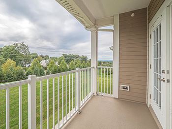 Private balcony