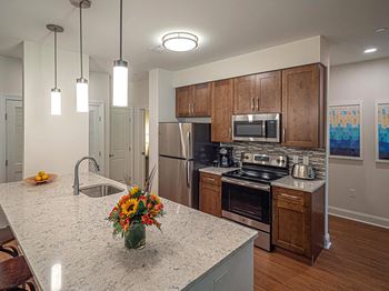 Gourmet kitchen