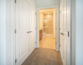 Master bath hallway area