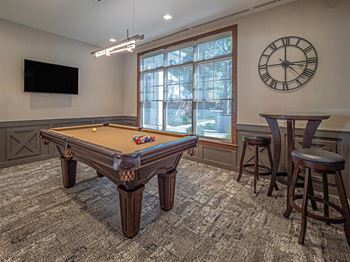 Billiards room