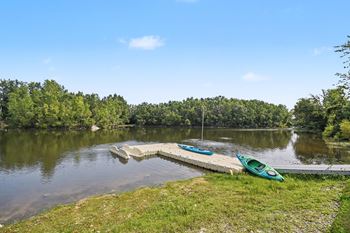 Private lake access