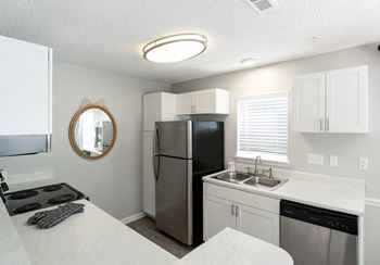Stainless steel appliance package