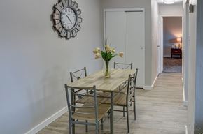Allentown apartment for rent - A Renovated dining room space at Allen Gardens in Allentown, PA