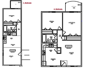 Alamosa apartment for rent - floor plan